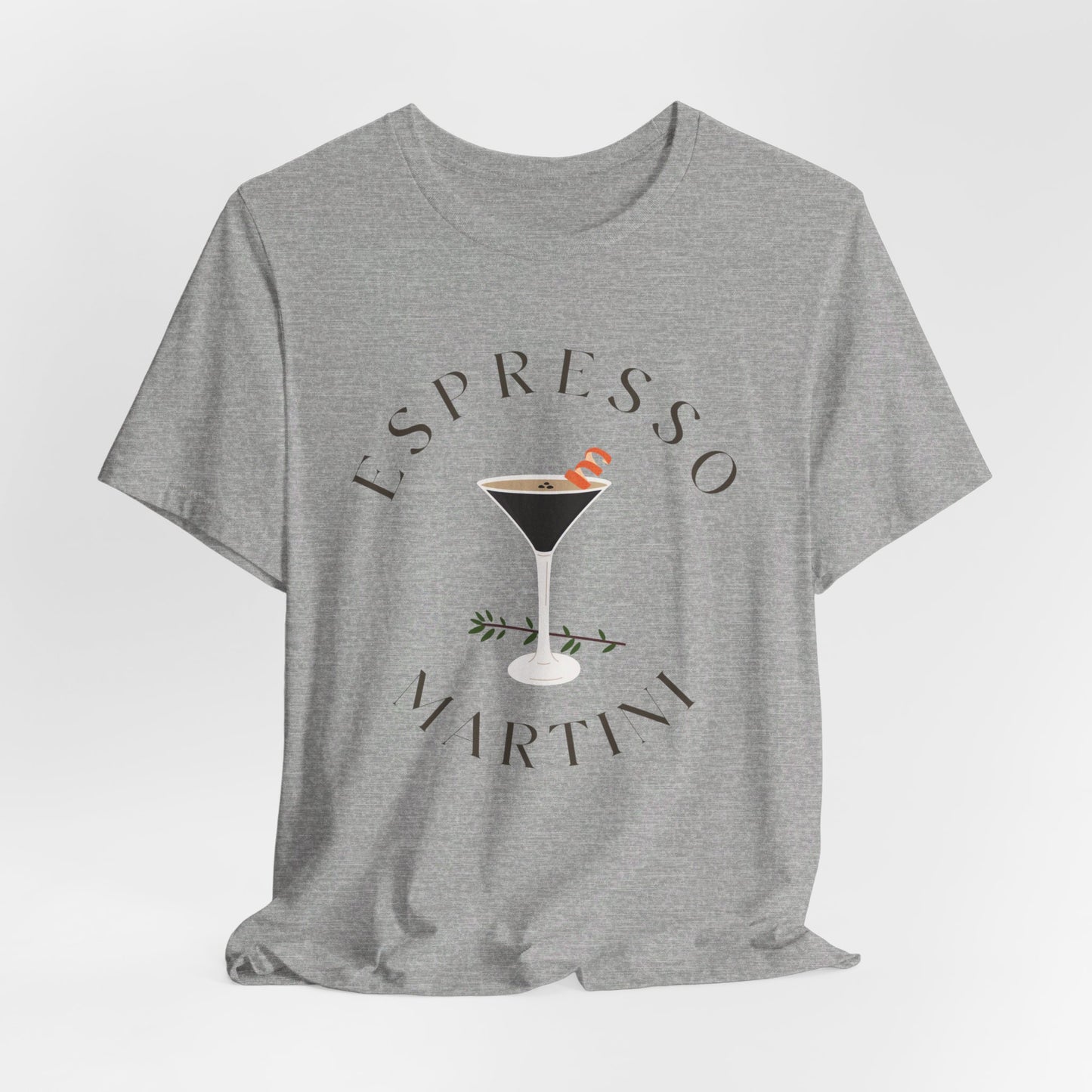 Espresso Martini Shirt, Choose White, Grey or Natural