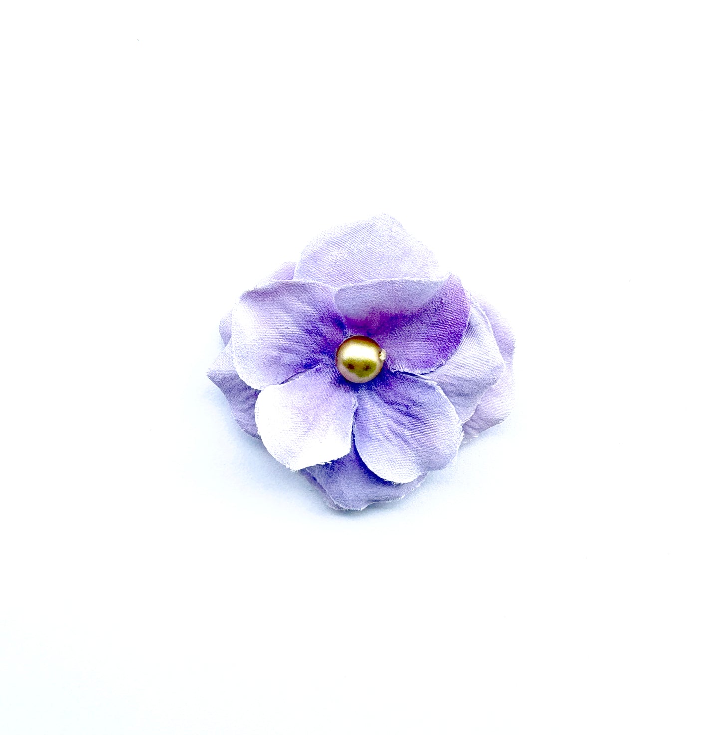 Dog Collar Flower Attachments with Beaded Center, Six Color Choices