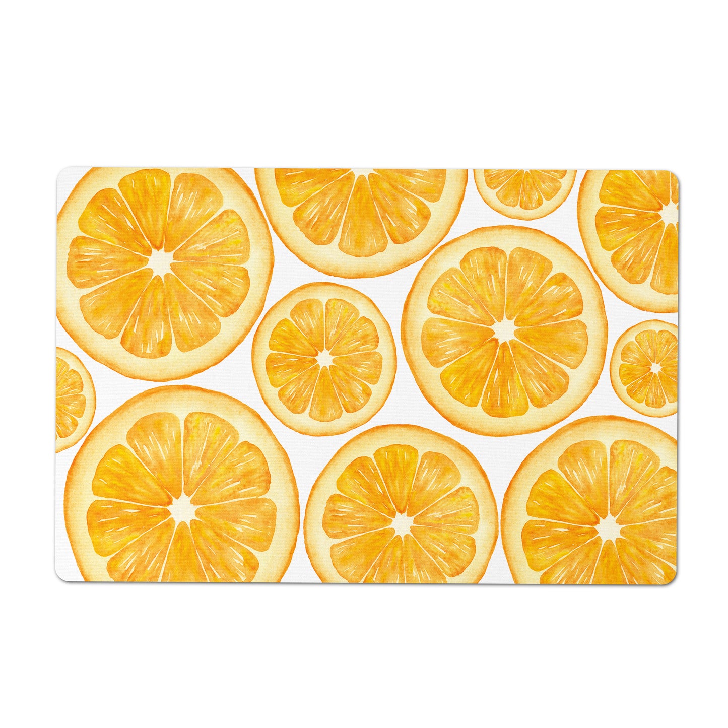 Orange Slices Print Counter Mat