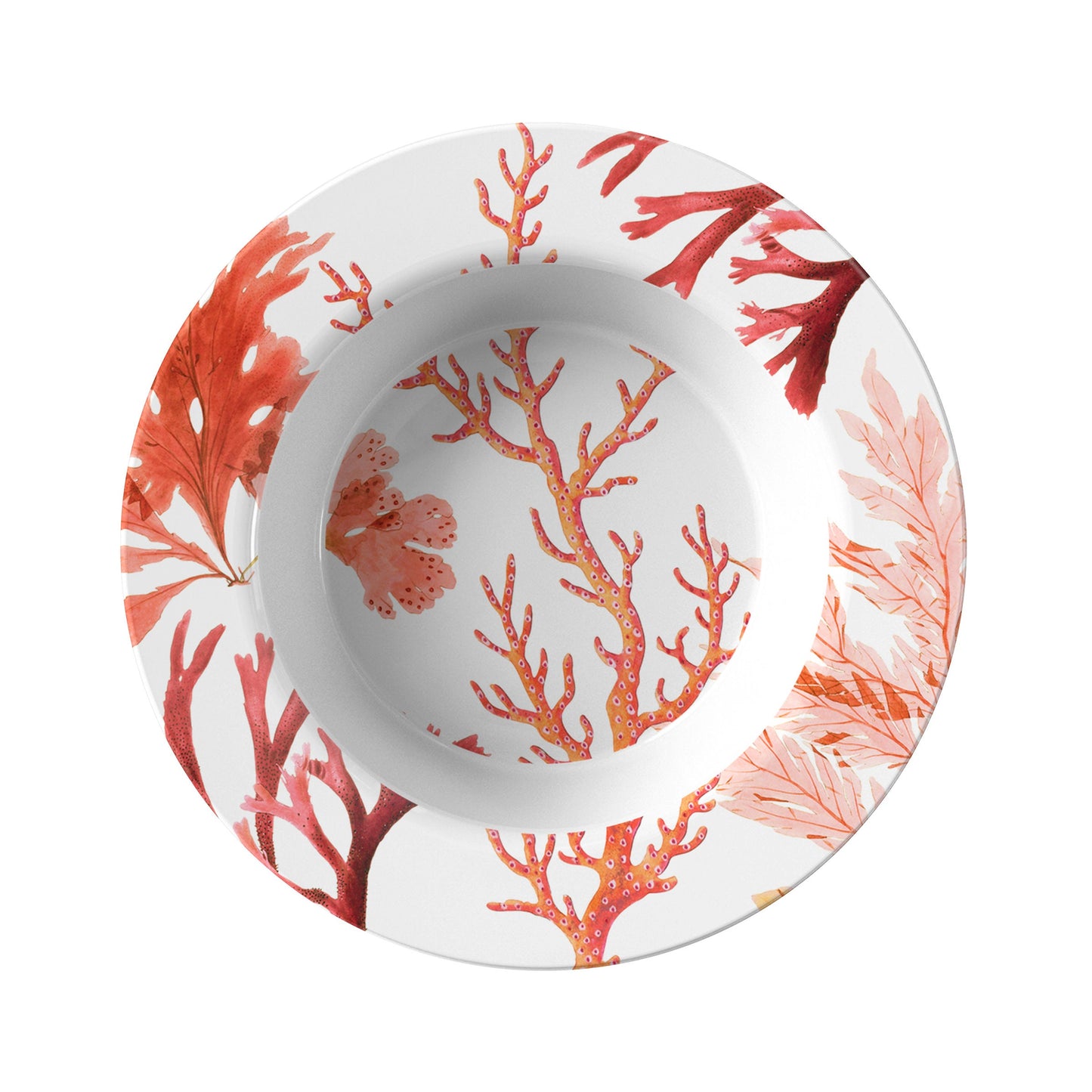 Coastal Coral Reef Print Bowl Set