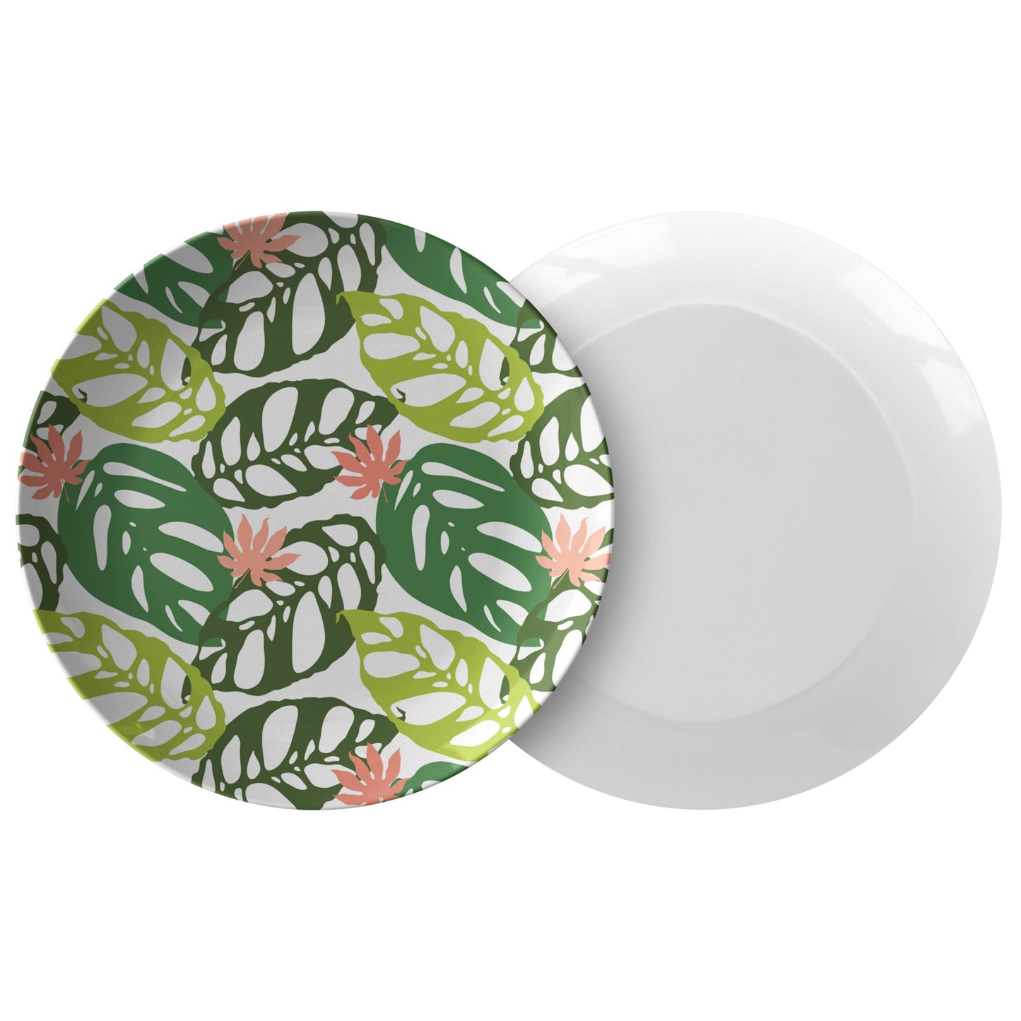 Tropical Palm Leaf Plate Set, Alyssa Reuven Original Design