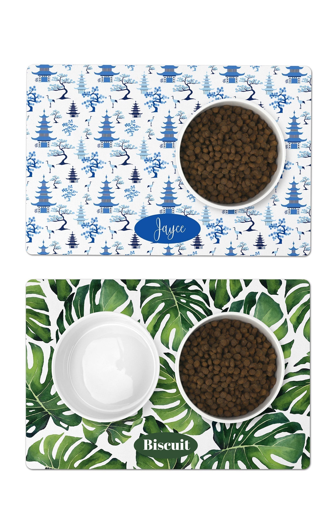 Personalized Pet Food Mats