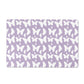 Pet Feeding Mat, Butterflies, Lavender and White