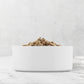 White Cheetah Ceramic Pet Bowl