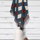 In My Cozy Era Argyle Woven Throw Blanket