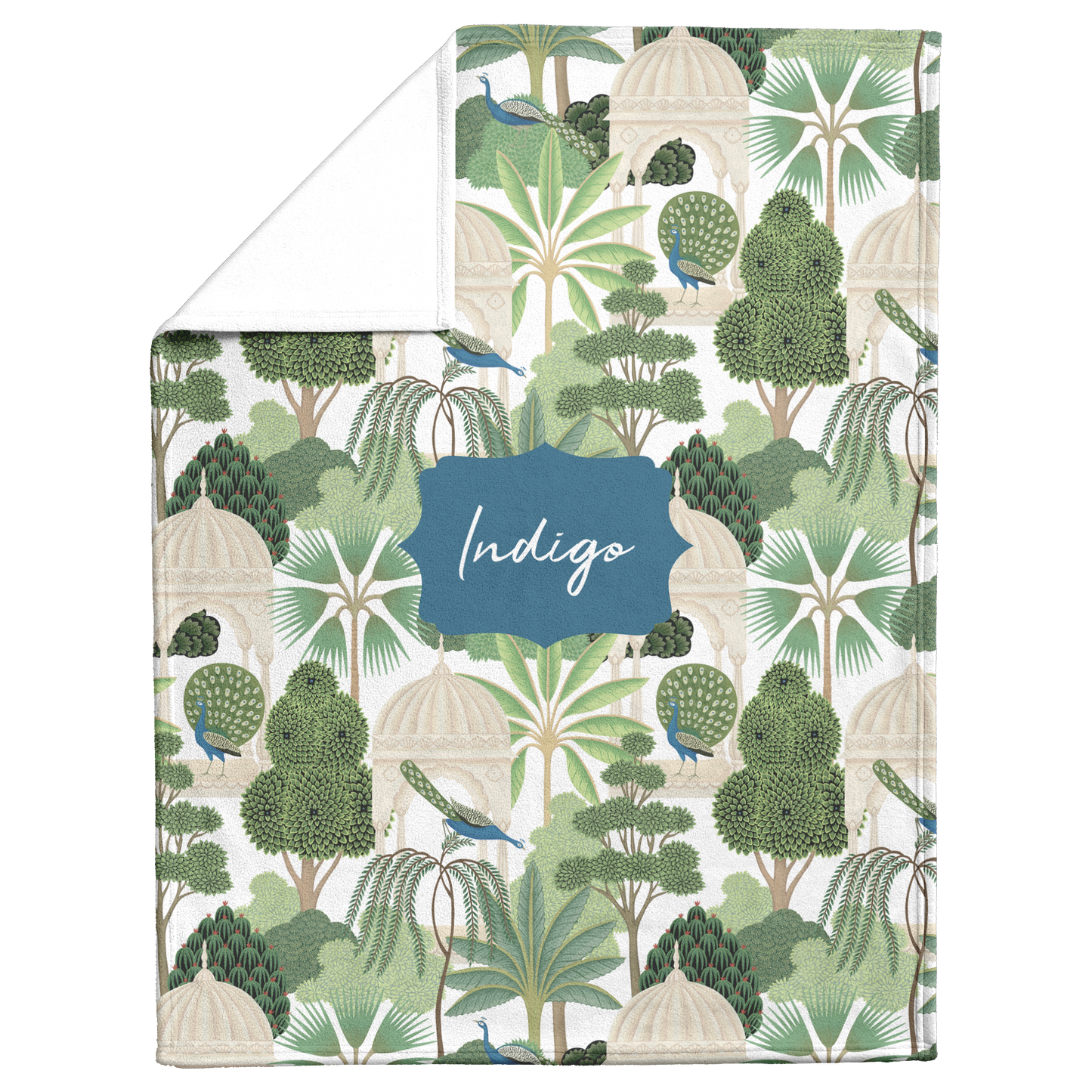Personalized Pet Blanket, Botanical Garden
