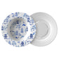 Chinoiserie Toile Bowl, Blue and White, Luxury Plastic, Choose Single or Set