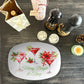 Merry, Bright & Tipsy Holiday Serving Platter, Luxury Plastic
