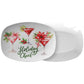 Holiday Cheer Serving Platter, Glam Christmas Cocktails, Luxury Plastic