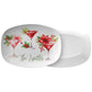 Personalized Holiday Serving Platter, Christmas Cocktails, Luxury Plastic