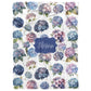 Personalized Pet Blanket, Hydrangea Flowers