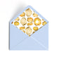 Personalized Gemstone Notecards – Custom Stationery Set, Citrine Geode