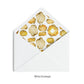 Personalized Gemstone Notecards – Custom Stationery Set, Citrine Geode