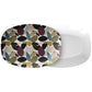 Modern Solid Leaf Serving Platter, Earth Tones, Luxury Plastic
