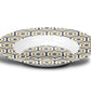 Mosaic Bistro Tile Print Bowl, Hexagon Pattern, Luxe Plastic
