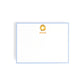 Personalized Gemstone Notecards – Custom Stationery Set, Citrine Geode