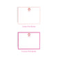 Personalized Gemstone Notecards – Custom Stationery Set, Rose Quartz Geode