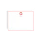 Personalized Gemstone Notecards – Custom Stationery Set, Rose Quartz Geode