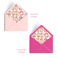 Personalized Gemstone Notecards – Custom Stationery Set, Rose Quartz Geode