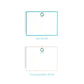 Personalized Gemstone Notecards – Custom Stationery Set, Aquamarine Geode