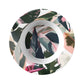 Botanical Bowls with Lush tropical leaves  - plastic bowl set