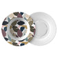Modern Solid Leaf Bowl, Earth Tones, Luxury Plastic, Choose Single or Set