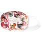 Personalized Colorful Turkey Thanksgiving Serving Platter, Luxe Plastic 10" x 14", Harvest Orange