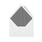 Personalized Stationery - Black Cat Eye Eyewear Notecards + Coordinating Envelopes