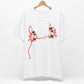Bikini top t-shirt with lips
