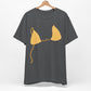 Bikini Top T-Shirt, Yellow Polka Dot, Custom Personalization