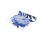 Blue Peony Flower Table Runner, Blue & White