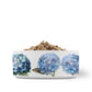 Blue Hydrangeas Ceramic Pet Bowl