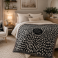 Personalized Woven Throw Blanket, Cheetah Spots, 100% Cotton
