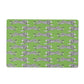 Cheetah Print Pet Placemat, Green