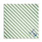 Nautical Stripe & Anchor Personalized Dog Bandana, Custom Pet Bandana, Green & White