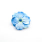 Dog Collar Flower Attachments with Beaded Center, Six Color Choices