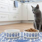 Chinoiserie Ginger Jar Pet Bowl, Ceramic, Blue and White