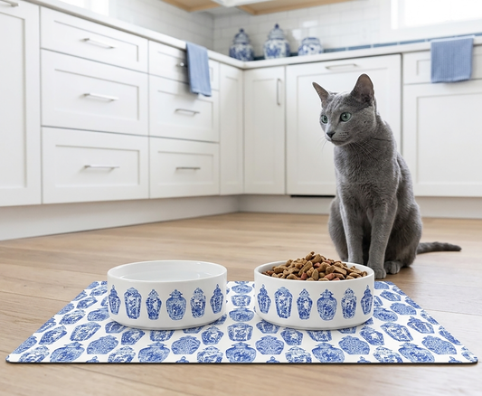 Chinoiserie Blue & White Pet Products