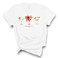 This chic tee features 3 gorgeous holiday inspired cocktails and says Holiday Cheer, perfect to wear during the holiday party season. Great gift idea for best friend, sister, mom, girlfriend, wife and more!
