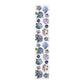 Hydrangeas Flower Table Runner, Blue and Pink
