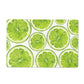 Lime Slices Print Counter Mat