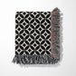 Personalized Woven Throw Blanket, Geometric, 100% Cotton