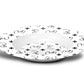 Stylized Monogram Bowls, Black, Luxury Plastic, Choose Single or Set