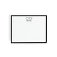 Personalized Stationery - Round Wire Eyeglasses Notecards + Coordinating Envelopes