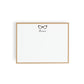 Personalized Stationery - Cat Eye Tortoiseshell Eyewear Notecards + Coordinating Envelopes