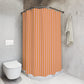 Colorful Canopy Stripe Shower Curtain, Pink and Orange