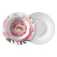 Pink Peony Bowl, Luxury Plastic, Choose Single or Set of 4