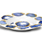 Luxury Sapphire & Gold Gemstone Plastic Bowls - Choose Single or Set