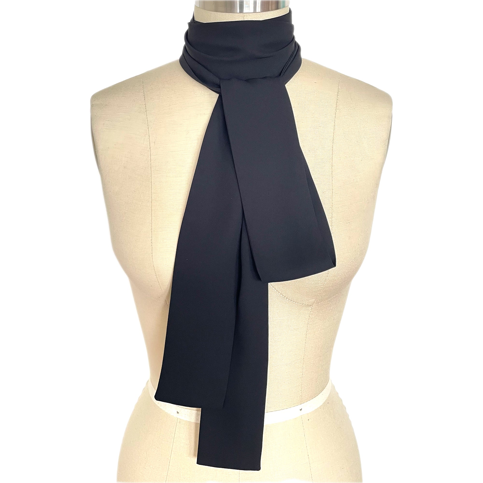 Long skinny store silk scarf