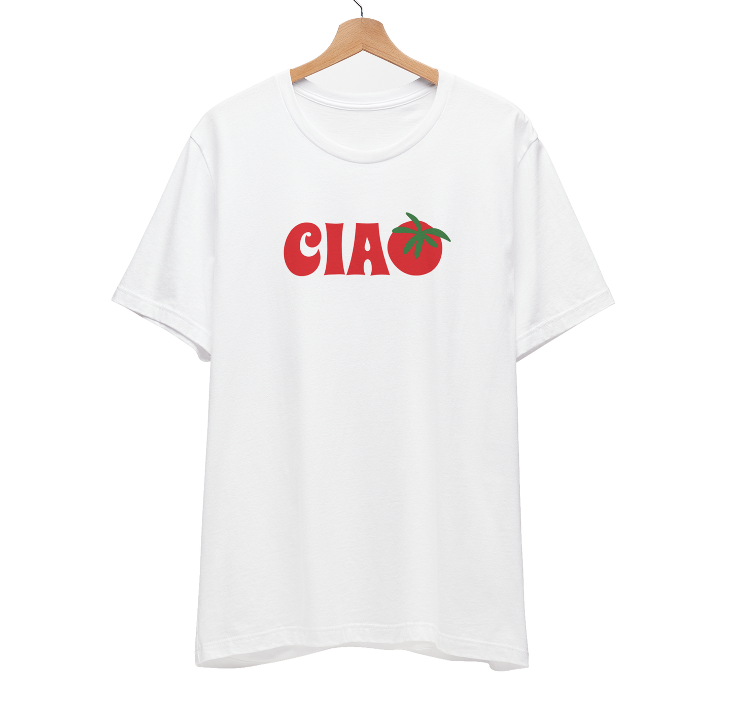“Ciao” Tomato T-Shirt  - Women’s Fun Graphic Tee